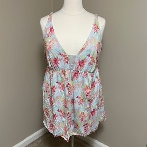 Cacique size 26/28 multi color nightgown.